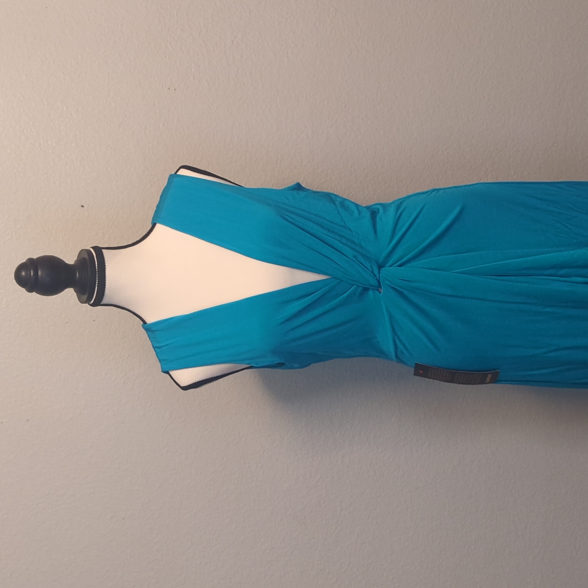 Bebe Turquoise Maxi Dress Brand New W/ Tags Large